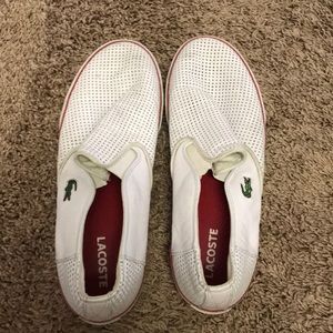 Lightly used Lacoste shoes